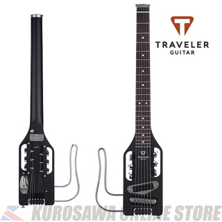 Traveler GuitarUltra-Light Electric Lefty Matte Black 《ハムバッカーPU搭載》【ストラッププレゼント】(ご予約受付中)