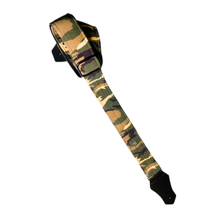 Get'm Get'm Camo 2" Guitar Strap, Camo Green