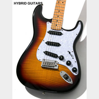 Fender Custom Shop Custom Deluxe Stratocaster Flame Maple Neck 3TS