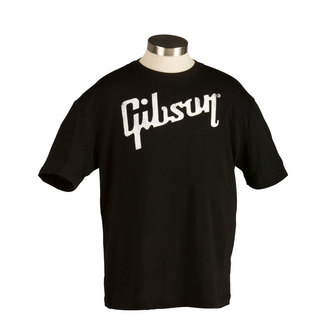 Gibsonギブソン GA-BLKTMD Logo T-Shirt Medium ロゴプリントTシャツ 半袖