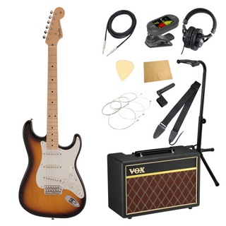 Fenderフェンダー MIJ Traditional 50s Stratocaster MN 2TS エレキギター VOXアンプ付き 入門11点 初心者セット