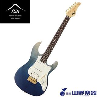 FUJIGEN(FGN)エレキギター Expert ODYSSEY EOS2-FM-R/NBG/01 / ネイビーブルーグラデーション