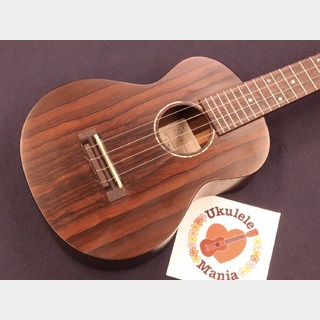 T's UkuleleCS-1400 RARE! Ziricote Wood Concert with Custom Gotoh® Stealth Tuners Ukulele #5446