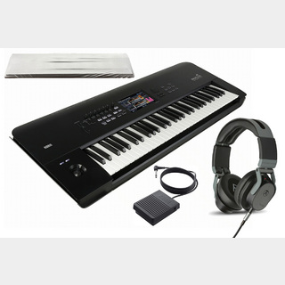 KORG NAUTILUS-61 AT [純正フットペダル PS-3 ＆ スタジオ・モニター・ヘッドフォン Hi-X50 セット！]【WEBSHOP