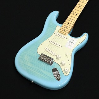 Fender 2024 Collection Made in Japan Hybrid II Stratocaster®, Flame Celeste Blue