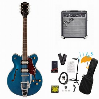 Gretsch G2622T Streamliner CenterBlock DC withBigsby Laurel FB Broad’Tron BT-3S PickupsDarkDenim Fender 10W