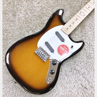 Squier by FenderSonic Mustang Maple Fingerboard / 2TS(2-Tone Sunburst)