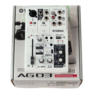 YAMAHA 【中古】 ミキサー ヤマハ YAMAHA AG03 W ライブストリーミングミキサー ホワイト