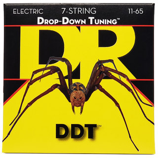DR DR DDT7-11 Medium-Heavy 7-String 011-065 7弦エレキギター弦