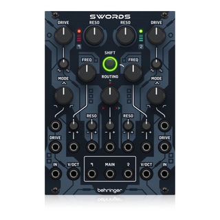 BEHRINGER ベリンガー ユーロラックモジュール SWORDS ユーロラック用マルチモードフィルターモジュール