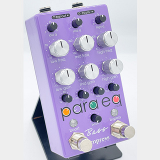 Empress Effectsよりベース専用のパラメトリックEQ／ブースト