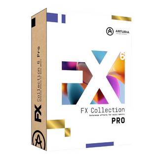 Arturia FX COLLECTION 6 PRO プラグインエフェクト [メール納品 代引き不可]