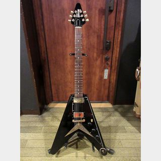 Gibson1983 Heritage Korina Flying V Ebony Black