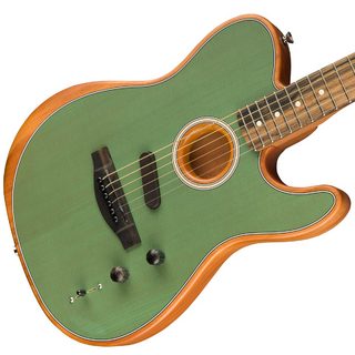 Fender AMERICAN ACOUSTASONIC TELECASTER Surf Green【福岡パルコ店】