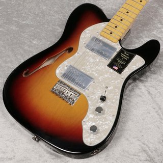 Fender American Vintage II 1972 Telecaster Thinline Maple 3-Color Sunburst【新宿店】