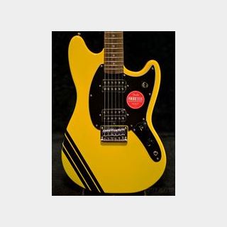 Squier by FenderFSR Bullet Competition Mustang HH -Graffiti Yellow-【WEBショップ限定】