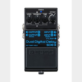 BOSS SDE-3 Dual Digital Delay《ステレオディレイ》【オンラインストア限定】