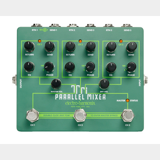 Electro-Harmonix Tri Parallel Mixer《エフェクトループ/ミキシングハブ》【Webショップ限定】