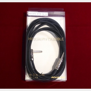 ROCK INNHIGH QUALITY CABLE 5m(S/L) "BELDEN 9778 × 日出光機プラグ" 