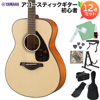 YAMAHAFS800 NT アコースティックギター初心者12点セット 【WEBSHOP限定】