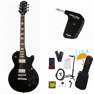 Epiphone Inspired by Gibson Les Paul Studio Ebony エレキギター レスポール スタジオ GP-1アンプ付属エレキギター