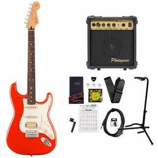 FenderPlayer II Stratocaster HSS Rosewood Fingerboard Coral Red フェンダー PG-10アンプ付属エレキギター初心