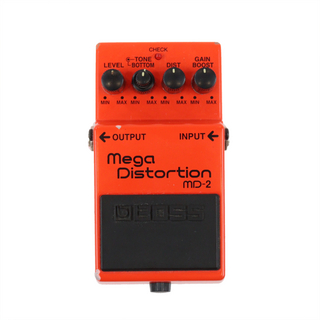 BOSS【中古】 メガディストーション  エフェクター MD-2 Mega Distortion ギターエフェクター ディストーション
