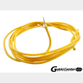ALLPARTS Cloth Covered Stranded Wire Yellow/4039