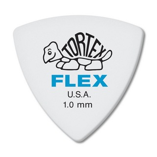 Jim Dunlop 456 Tortex Flex Triangle 1.0mm ギターピック×12枚
