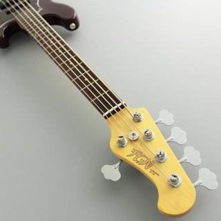 Fujigen 5弦エレキベース J-Standard Mighty Jazz JMJ52-AL-R/AZM/02 / あずきメタリック画像6