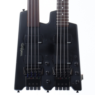 Washburn B62 Bantam Double Neck Bass Matte Black 【梅田店】