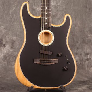 Fender American Acoustasonic STRATOCASTER Black アコスタソニック[S/N US241018A]【WEBSHOP】