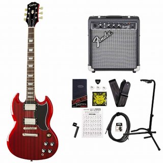 Epiphone Inspired by Gibson SG Standard 60s Vintage Cherry エピフォン FenderFrontman10Gアンプ付属エレキギター