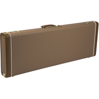 FenderG＆G Deluxe Strat/Tele Hardshell Case Brown with Gold Plush Interior フェンダー [ハードケース]【WEBS