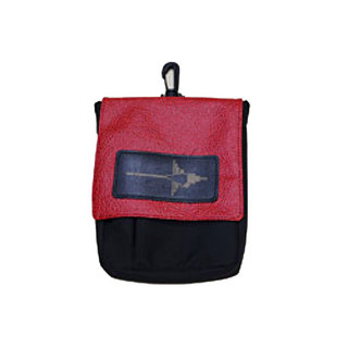 NAZCA POUCH 合皮Red ポーチ