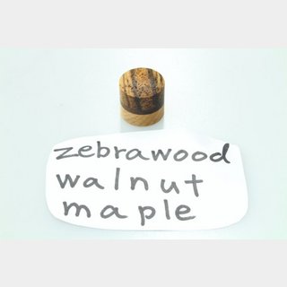 TRK KNOBS Ken Smith Woods zebrawood / walnut / maple