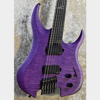 Legator GHOST G6FSS Purple Flame #IM24050602【軽量2.81kg!】【25.5"-26.5" Scale/ヘッドレス】