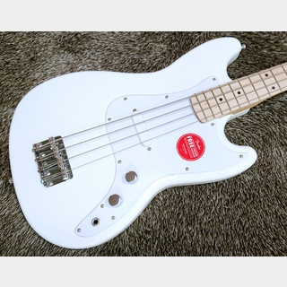 Squier by Fender Sonic Bronco Bass, Maple Fingerboard / Arctic White