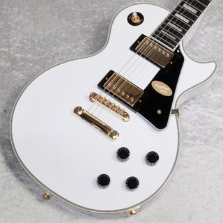 Epiphone Inspired by Gibson Les Paul Custom Alpine White(重量:3.90kg)【新宿店】