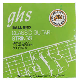 ghs2050W Ball End Regular Classics クラシックギター弦