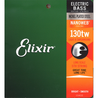 Elixir エリクサー 15432 Custom String Shop NANOWEB Medium .130TW エレキベース用 バラ弦