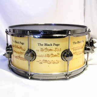 dw DREX6514SSN-FZ "The Black Page" Terry Bozzio ICON Snare 14×6.5 テリー・ボジオ ケース付属【池袋店】