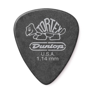 Jim Dunlop488 Tortex Pitch Black Standard 1.14mm ギターピック×36枚