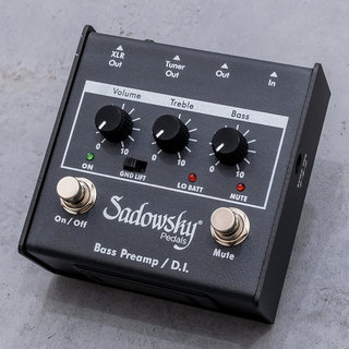 SadowskySBP-1 V2 Bass Preamp / DI 【DIボックス搭載の定番ベースプリアンプ】 【1点限りの大特価品】