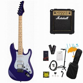 KRAMERFocus VT-211S Purple  クレイマー エレキギター 入門 初心者 Marshall MG10アンプ付属エレキギター初心者