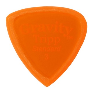 Gravity Guitar PicksTripp -Standard Master Finish- GTRS3M 3.0mm Orange ギターピック