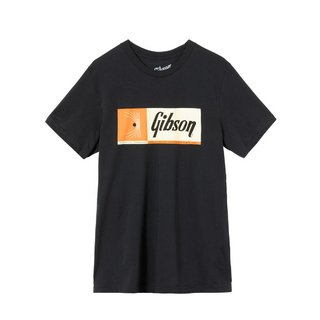 GibsonGA-TEE-QFI-BLK-SM Quality Fretted Instruments Tee (Vintage Black) Small ギブソン Tシャツ Sサイズ【WE