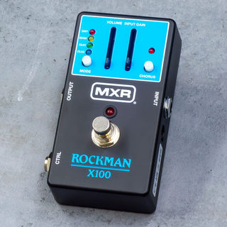 MXR Rockman X100 エムエックスアール ペダル ギター f51B MXR MX100｜ROCKMAN X100をペダルで再現！80'sサウンドの新境地