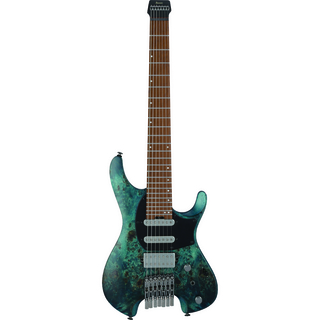 Ibanez アイバニーズ Q547PB-COL Q (QUEST) Series Headless Poplar Burl Top w/Pickguard 7弦ヘッドレスギター