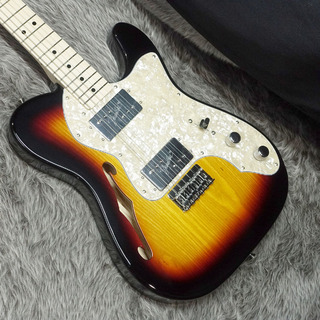 Fender FSR Made In Japan Traditional II 70s Telecaster Thinline MN 3-Color Sunburst